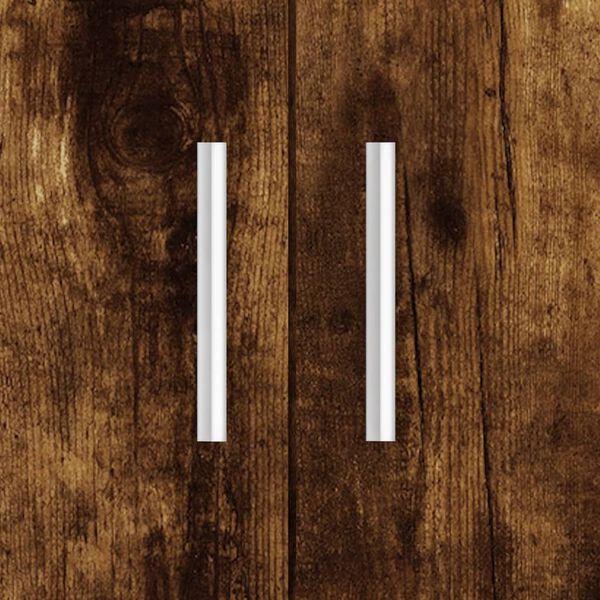 vidaXL Aquariumstandaard 81x36x73 cm bewerkt hout gerookt eikenkleurig