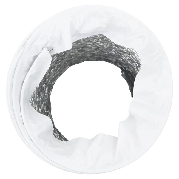 vidaXL Ventilatieslang Ø10 cm 6 m aluminium en PVC