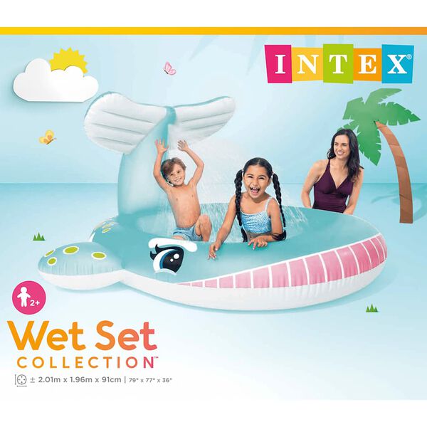 Intex Sproeibad Whale 201x196x91 cm