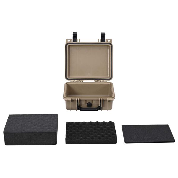 vidaXL Beschermende Hardcase Sand 27x24,5x12,5 cm
