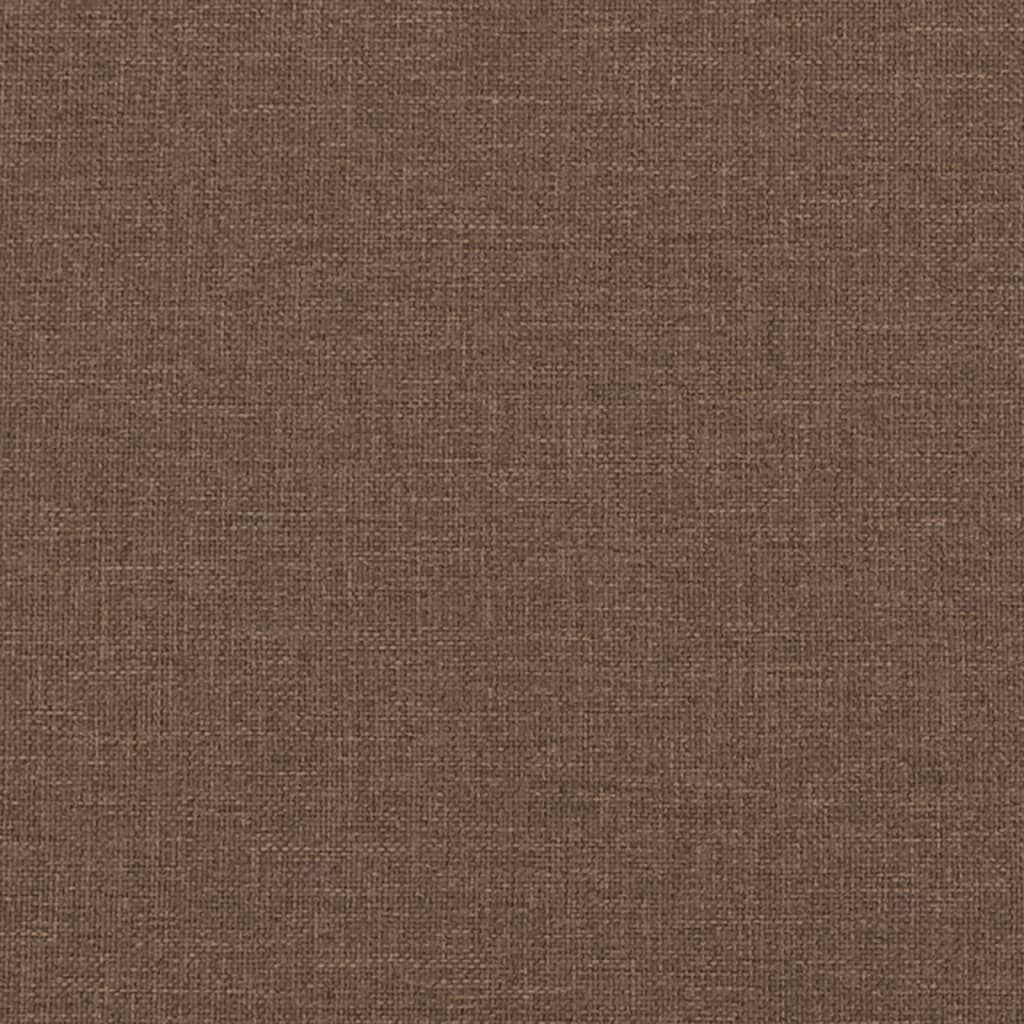 vidaXL Voetenbank 60x50x41 cm stof bruin