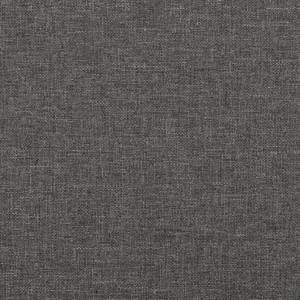 vidaXL Pocketveringmatras 80x200x20 cm stof donkergrijs