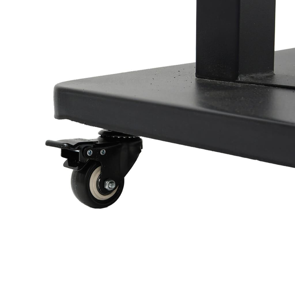 vidaXL Tv-standaard wielen 32"-90" scherm 100 kg Max VESA 800x600 mm