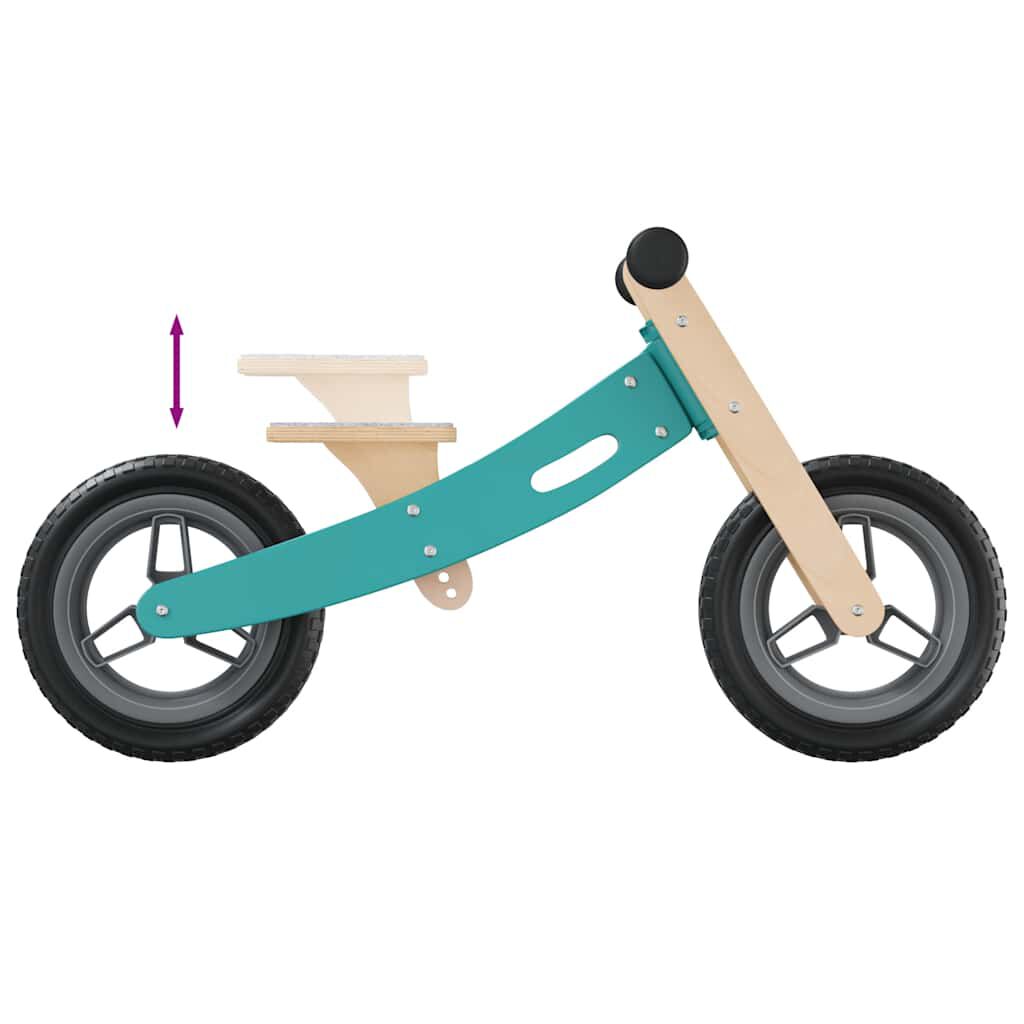 vidaXL Loopfiets voor kinderen lichtblauw
