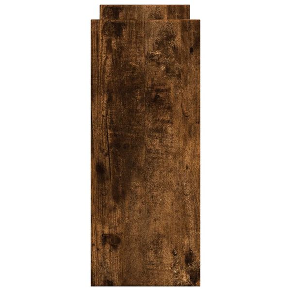 vidaXL Bureau organiser 40x17x41 cm bewerkt hout gerookt eikenkleur