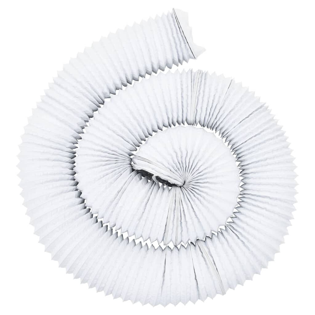 vidaXL Ventilatieslang Ø10 cm 6 m aluminium en PVC