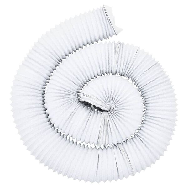 vidaXL Ventilatieslang Ø10 cm 6 m aluminium en PVC