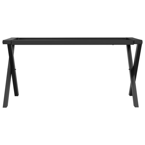 vidaXL Salontafelpoten X-frame 80x40x43 cm staal