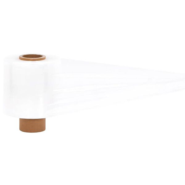 vidaXL Stretchfolies 50 stuks transparant 23 µm 10 cm x 150 m
