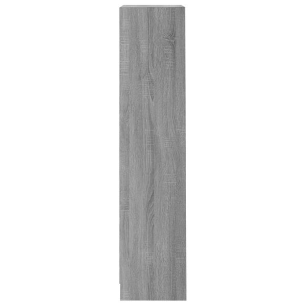 vidaXL Boekenkast 40x24x109 cm bewerkt hout grijs sonoma eikenkleurig
