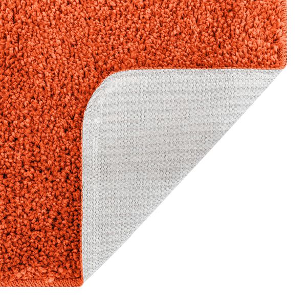 vidaXL Badmat U-vorm Donkergrijs 50x50 cm Polypropyleen Antislip