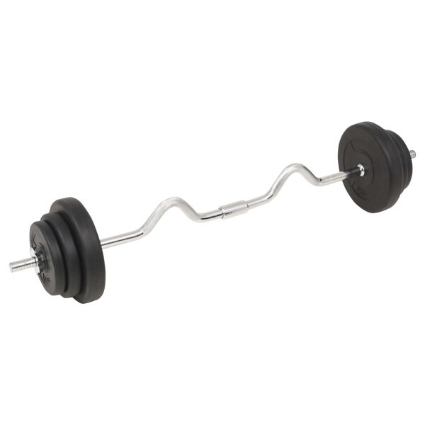 vidaXL Halterset 30 kg