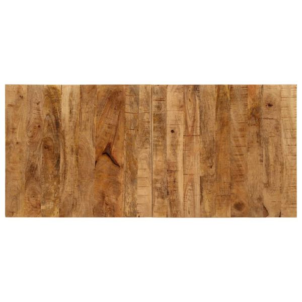 vidaXL Bartafel tractor 55x120x107 cm massief mangohout rood en bruin