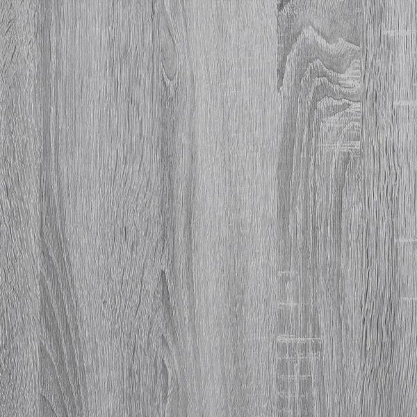 vidaXL Schoenenkast 74,5x37,5x100 cm bewerkt hout grijs sonoma eiken