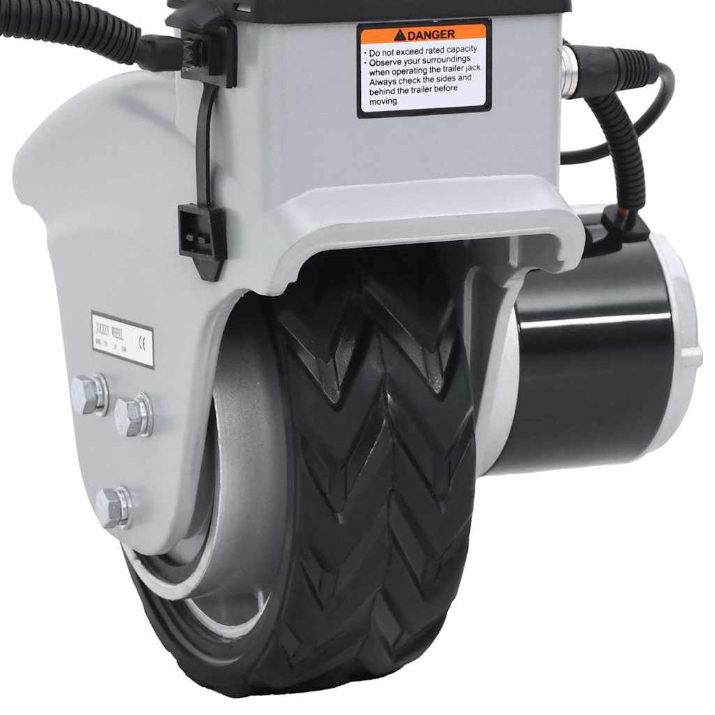 vidaXL Elektrotrekker gemotoriseerd 12 V 350 W aluminium