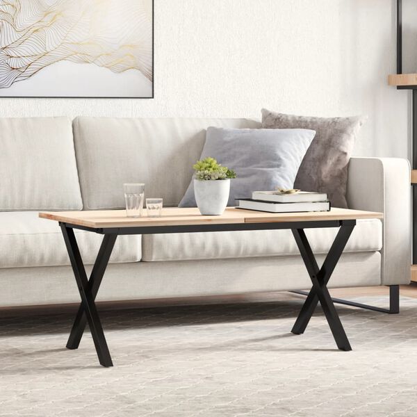 vidaXL Salontafelpoten X-frame 80x40x43 cm staal